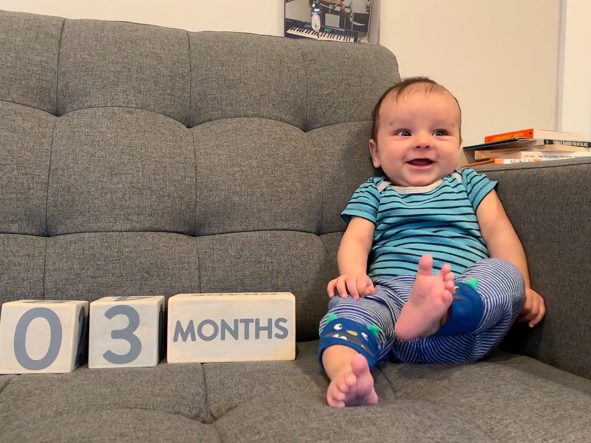 I fear people will think I stole a white baby.