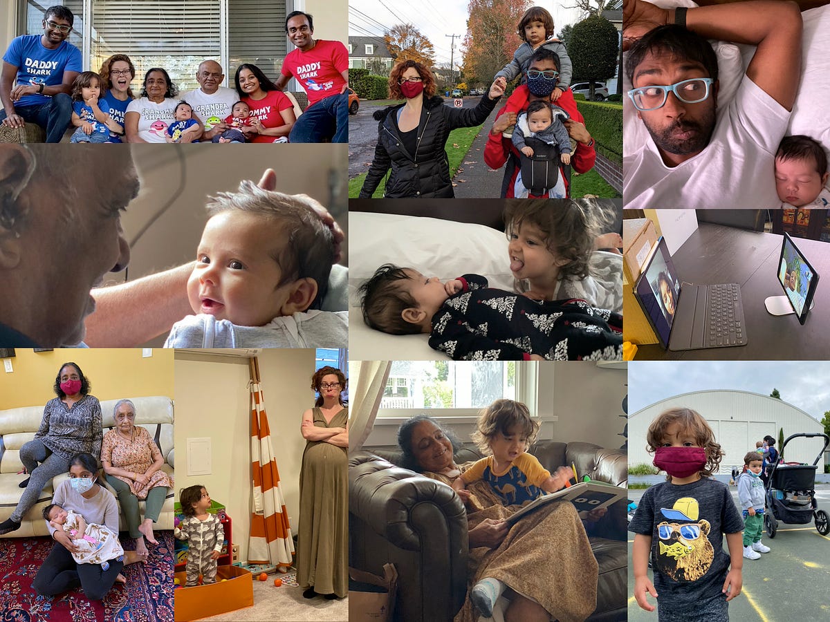 2020 was full of lots of change and lots of family.